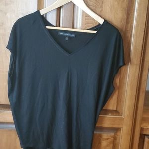 White House Black Market V Neck Tee